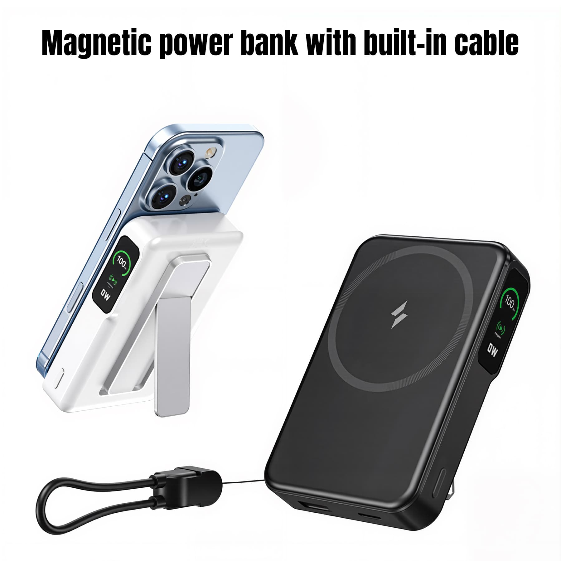 Smart LED Magnetic Power Bank C56
