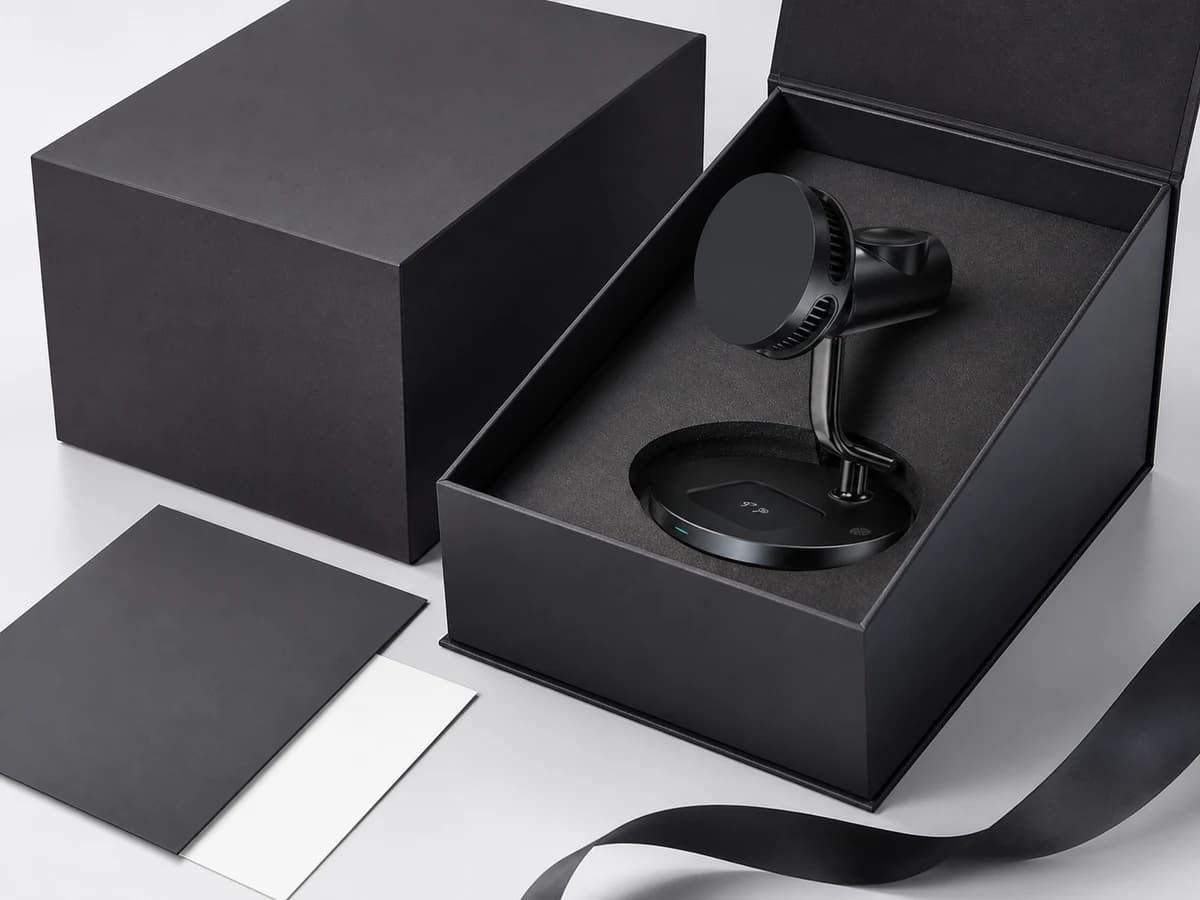 TOPTAI C72 3-in-1 25W wireless charging station in a corporate gift set