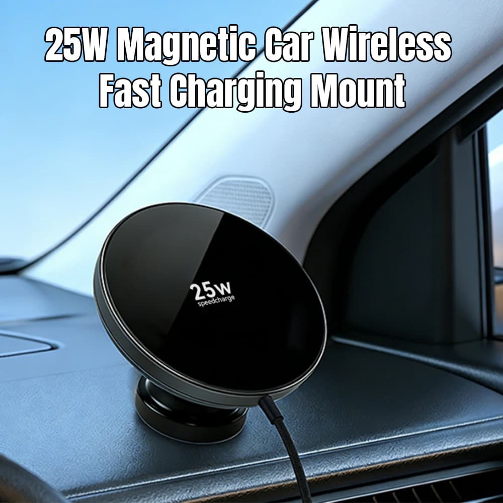 TOPTAI WL095 Magnetic Wireless Car Charger Mount