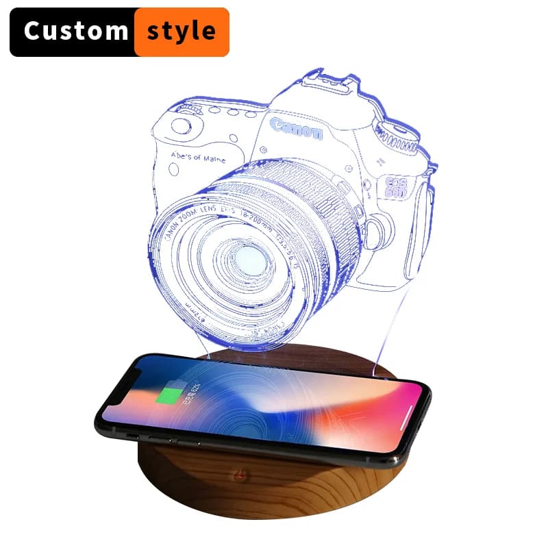 TOPTAI WL066 3D Art Wireless Charging Station