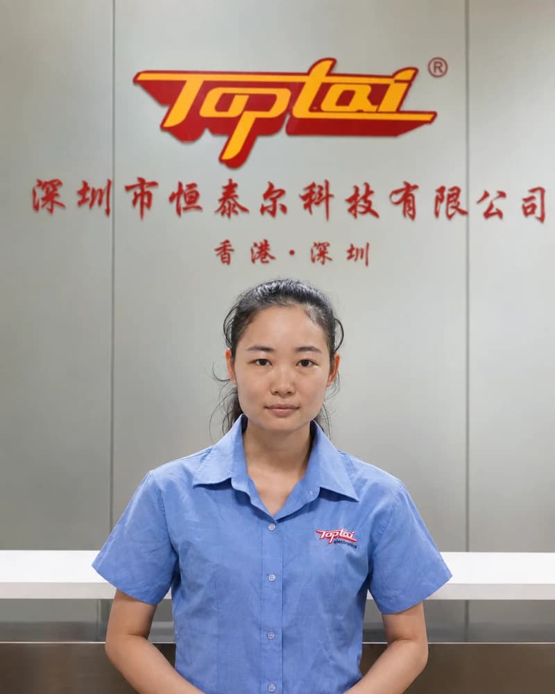 Jenniffer, Order Follow-up Specialist at TOPTAI