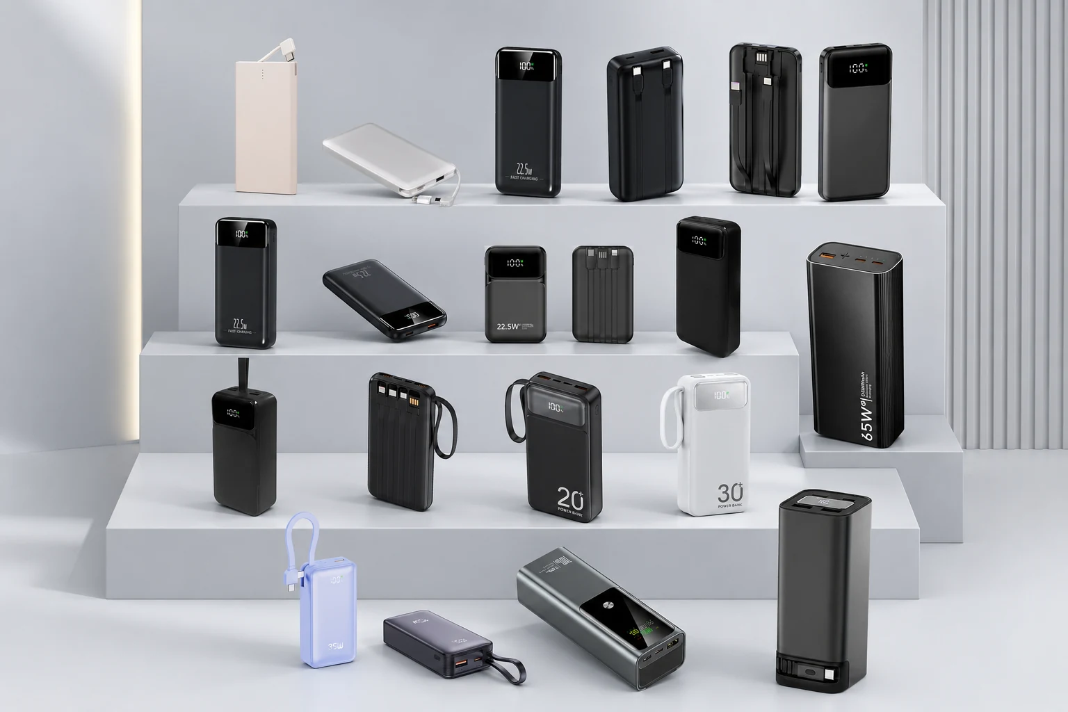 TOPTAI Fast Power Bank product range