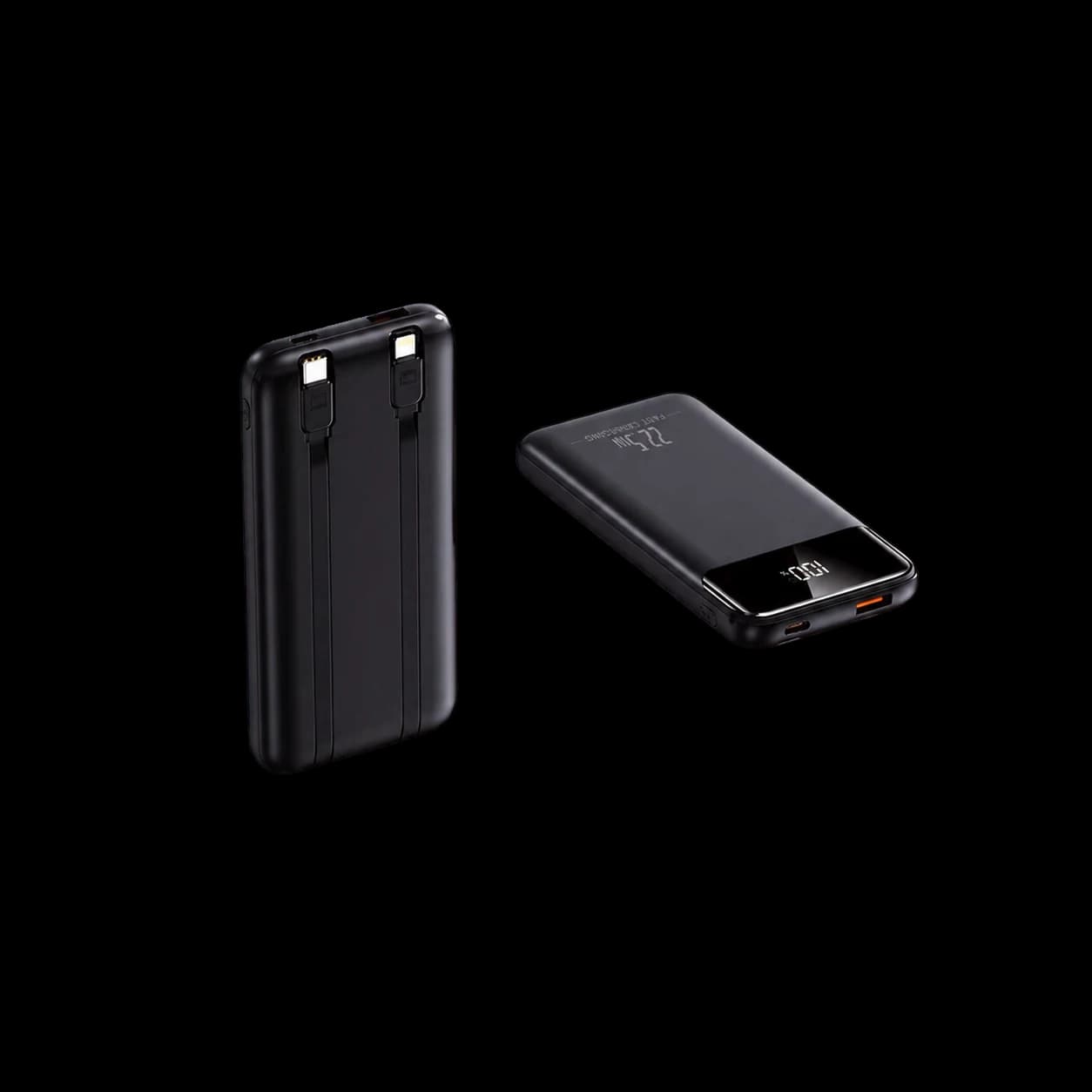 TOPTAI J7 Built-in Cable Fast Power Bank