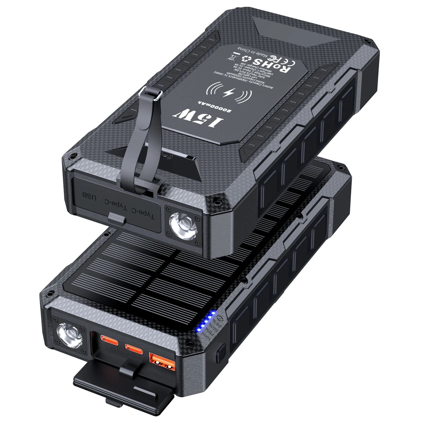 TOPTAI Solar Power Bank for Retail Distribution